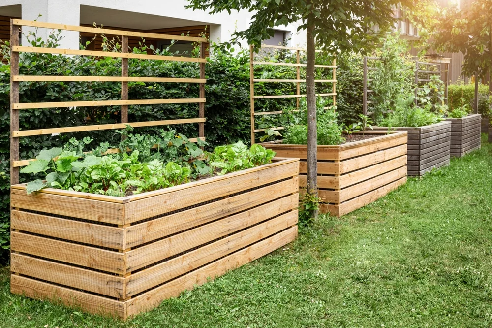 A Greenhouse Built Directly Over a Raised Bed