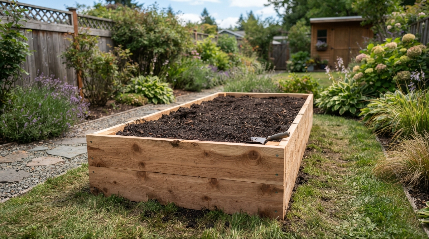 Cedar Raised Garden Bed (4x8 Feet)