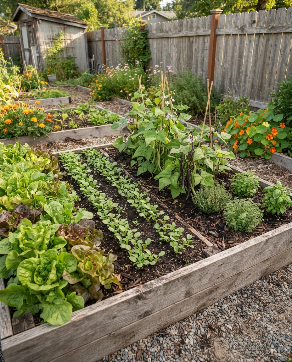 Design One Bed Specifically for Succession Planting