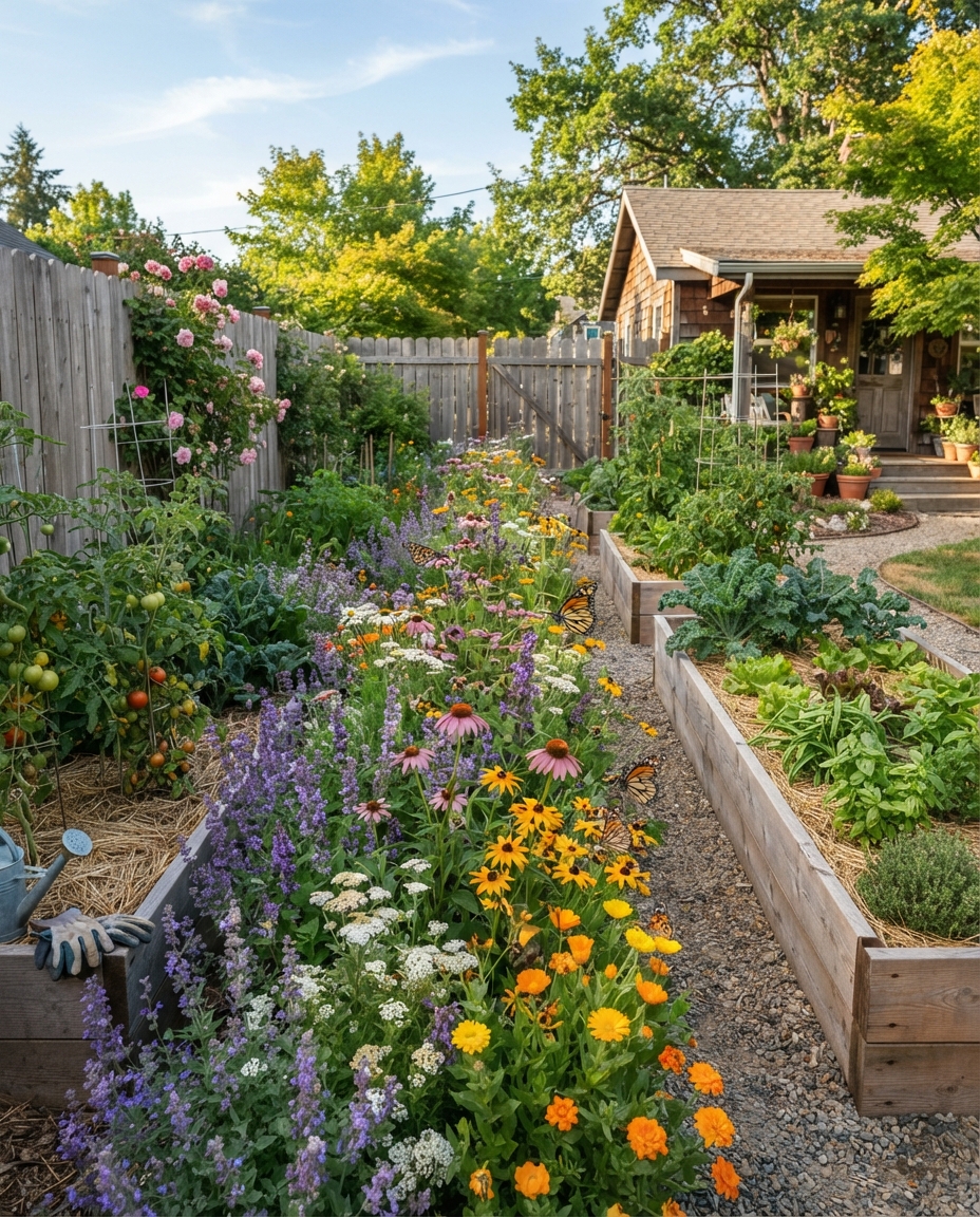 Grow a Pollinator-Friendly Strip Instead of Leaving Every Edge Empty