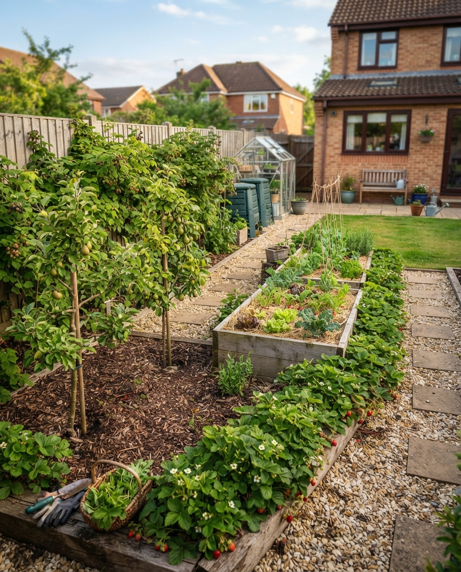 Plant Dwarf Fruit Trees and Berry Bushes