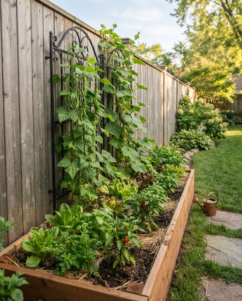 The Fence-Line Trellis