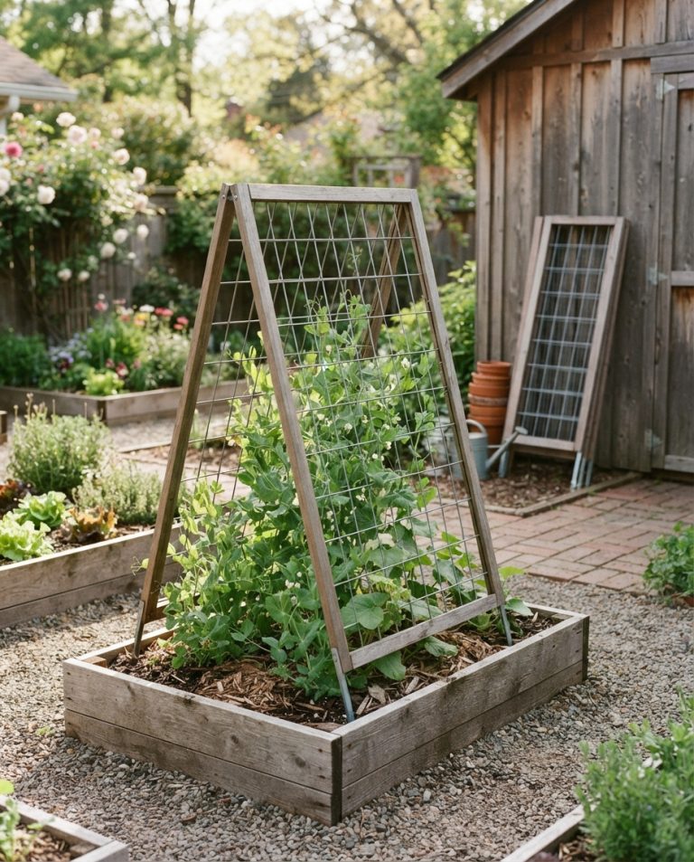 The Hinged Folding Trellis