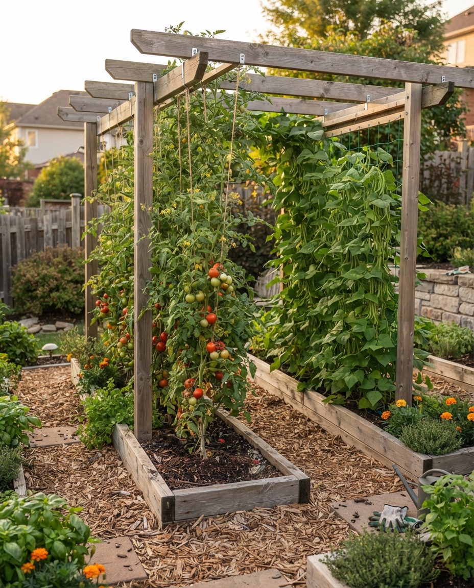 The Pergola-Style Trellis