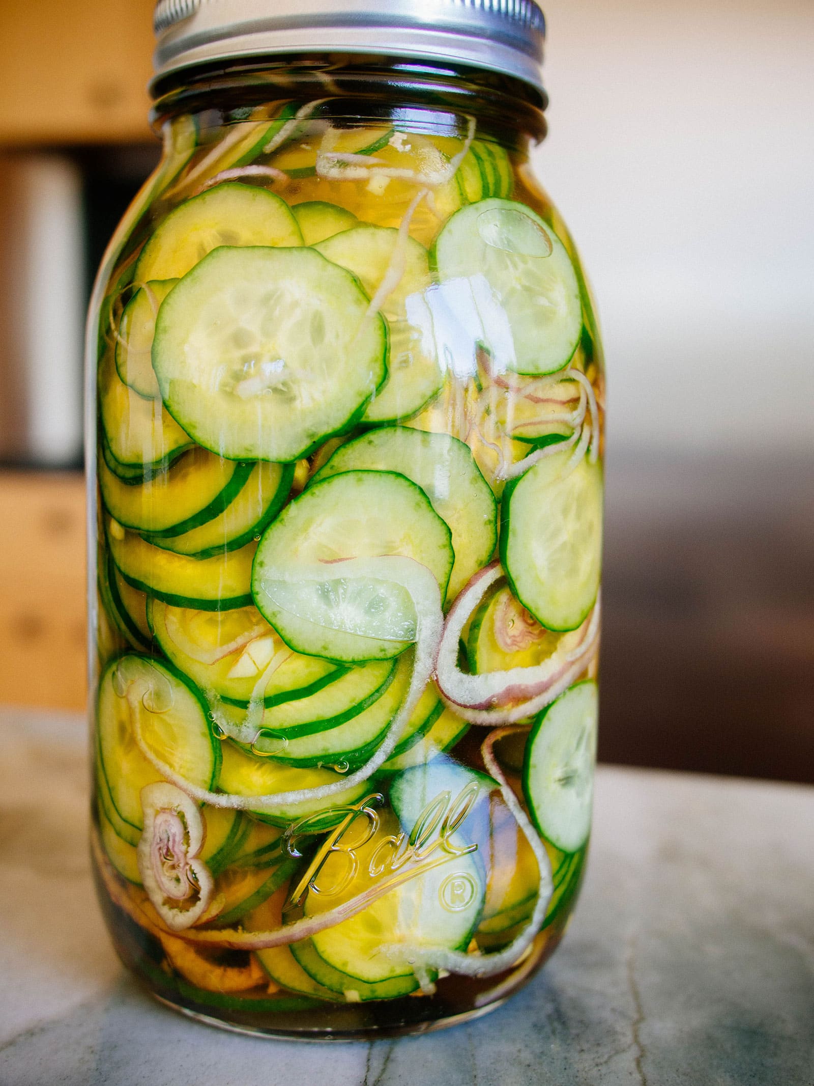 Turn Extra Cucumbers and Vegetables Into Refrigerator Pickles